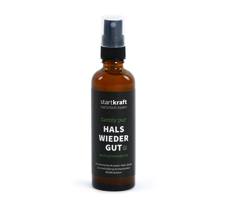 Wildkräuterferment Halsspray "Hals wieder gut"