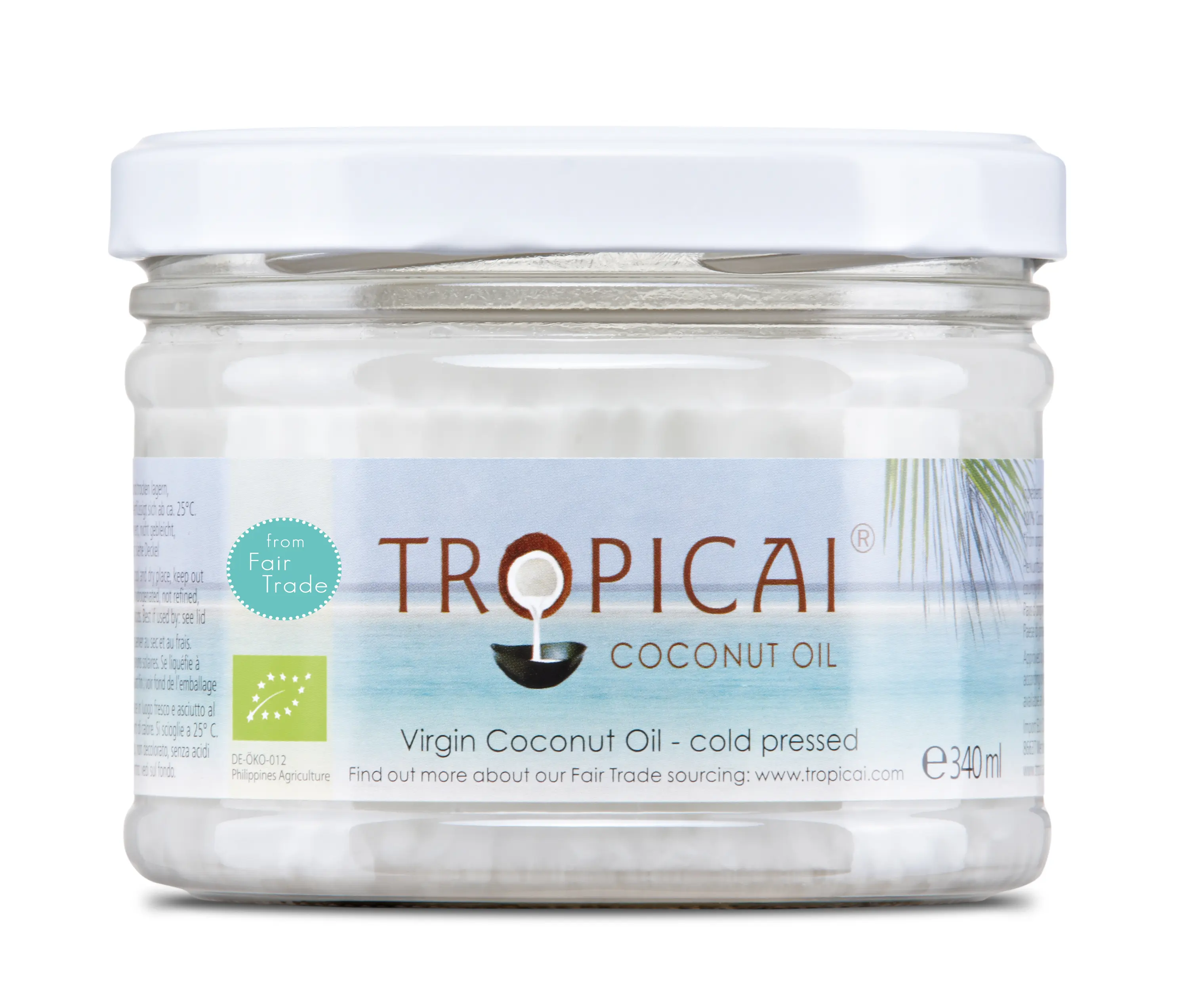 Tropicai natives Kokosöl, 340ml, Bio, Fair gehandelt