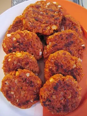 Herzhafte Haferflocken-Bratlinge - Veganes Rezept