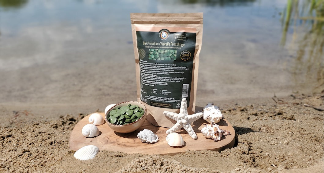 Bio Premium Chlorella Presslinge, 500 Stück, 250 g