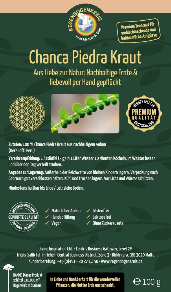 Premium Chanca Piedra Tee, 100 g
