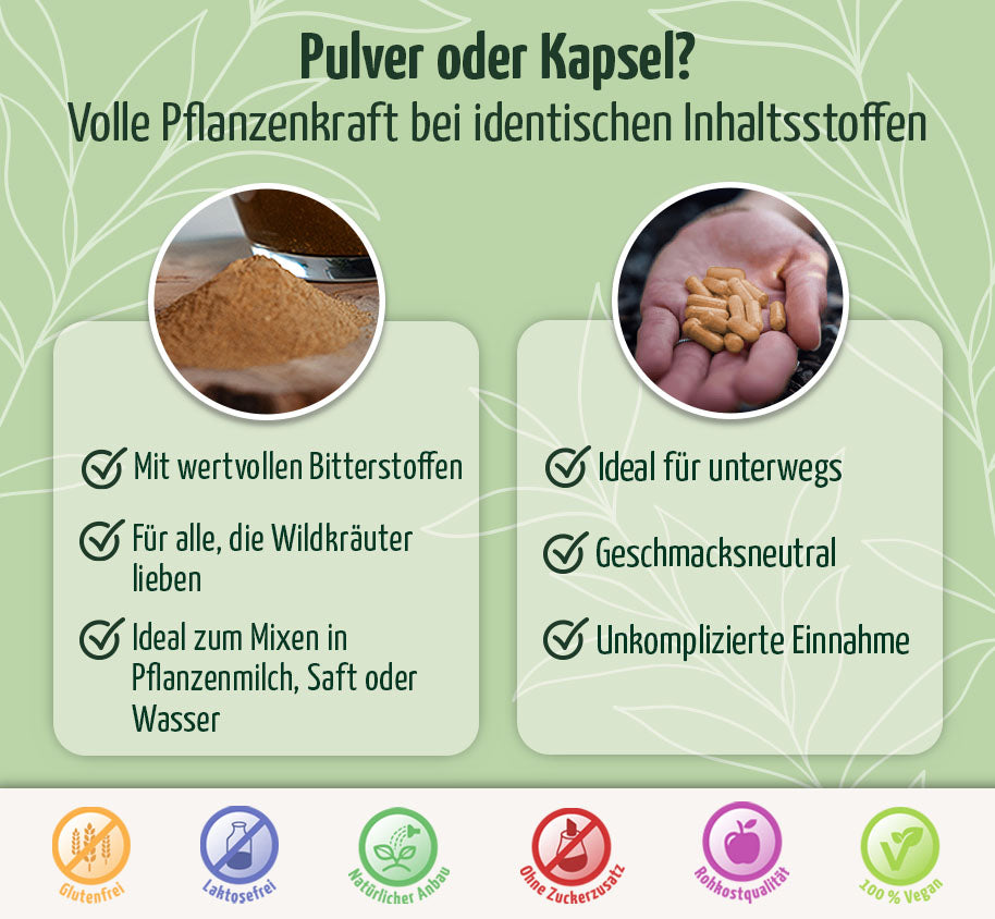 Amazonas Darmreinigung, Pulver oder Kapseln, vegan