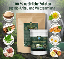 Amazonas Darmreinigung, Pulver oder Kapseln, vegan
