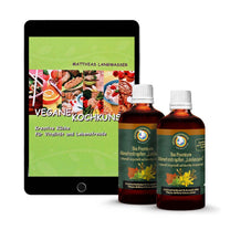 Abnehm-Set: Loslassen, mit E-Book "Vegane Kochkunst"