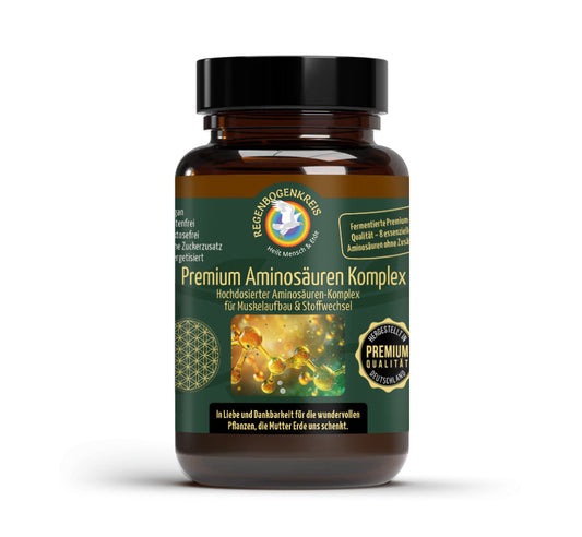 Premium Aminosäuren Komplex, fermentiert, 90 Kapseln, vegan