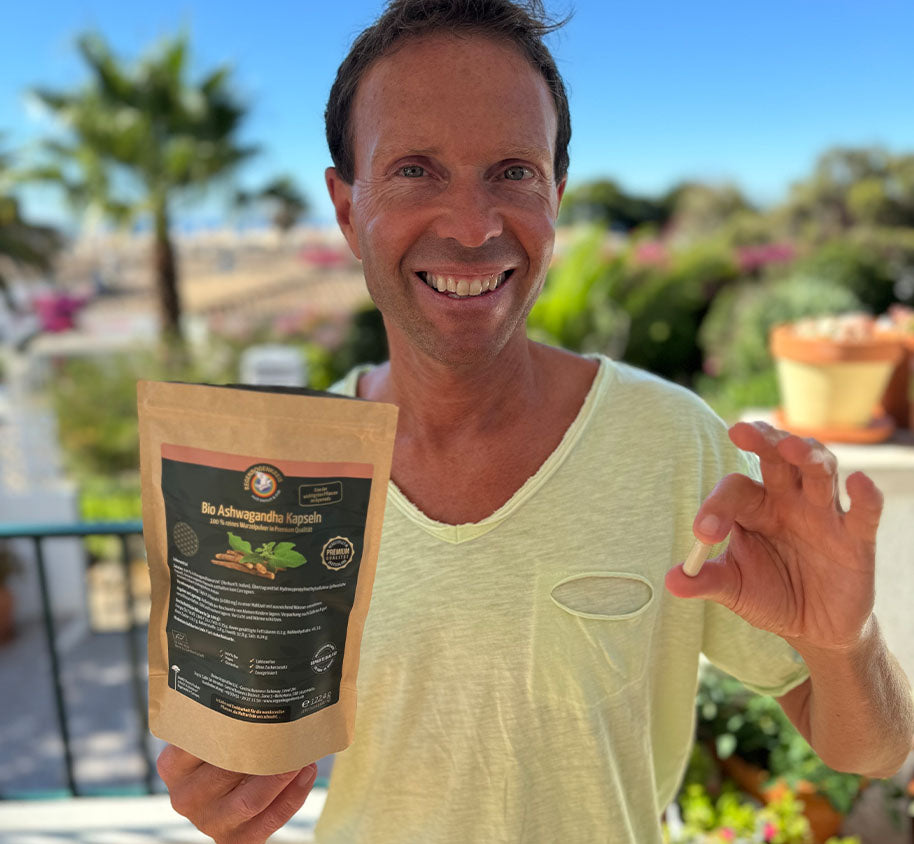 Bio Premium Ashwagandha Kapseln, 180 Kapseln, vegan