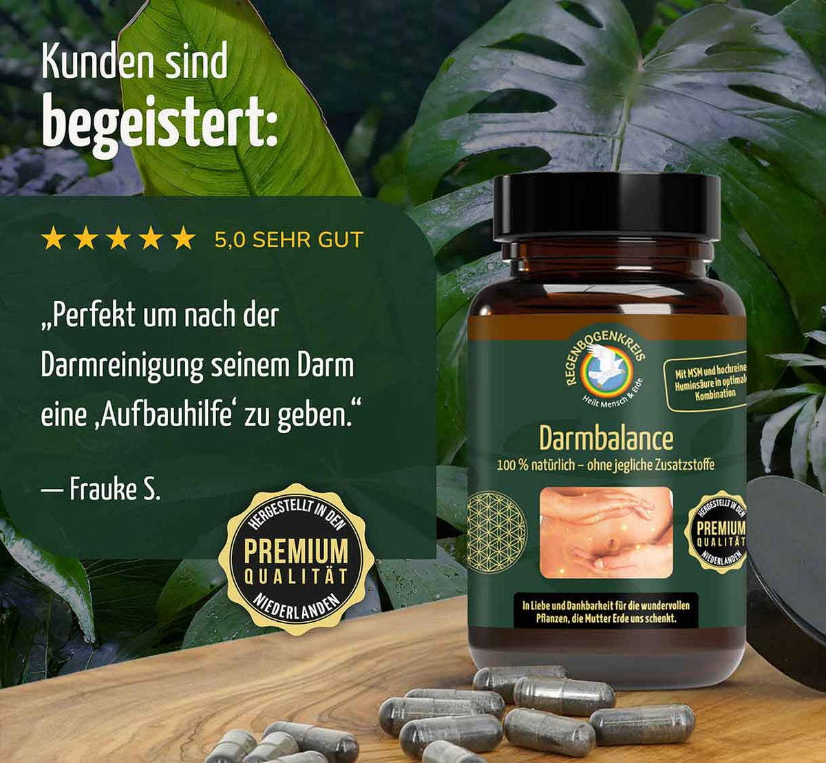 Darmbalance, 90 Kapseln, vegan