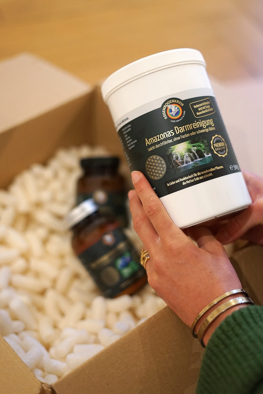 Amazonas Darmreinigung, Pulver oder Kapseln, vegan