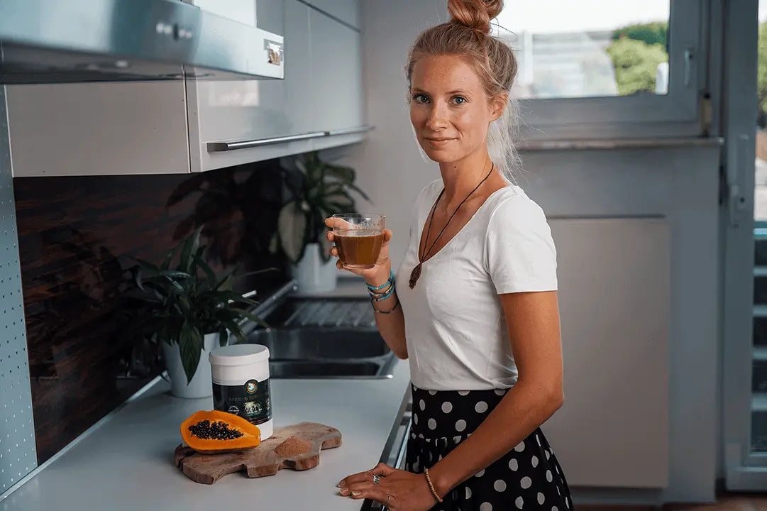 Amazonas Darmreinigung, Pulver oder Kapseln, vegan