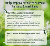 Amazonas Darmreinigung, Pulver oder Kapseln, vegan