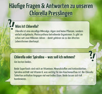 Bio Premium Chlorella Presslinge, 500 Stück, 250 g