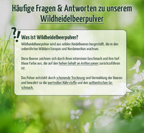 Premium Wildheidelbeer Pulver, 100 g