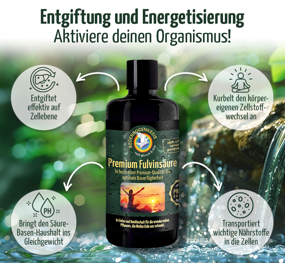 Premium Fulvinsäure, hochrein, 200 ml