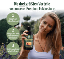 Premium Fulvinsäure, hochrein, 200 ml
