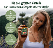 Bio Grapefruitkernextrakt 800 mg, 100 ml, Rohkostqualität (raw)