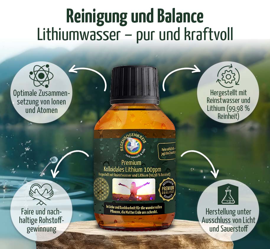 Premium Kolloidales Lithium, 100 ml