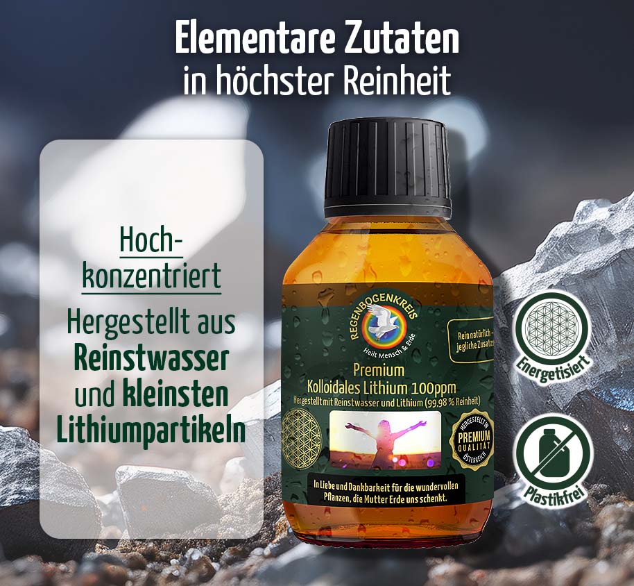 Premium Kolloidales Lithium, 100 ml
