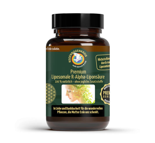 Premium Liposomale R-Alpha-Liponsäure, 30 Kapseln, vegan