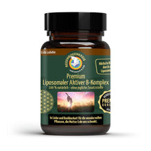 Premium Liposomaler Aktiver B-Komplex, 30 Kapseln, vegan