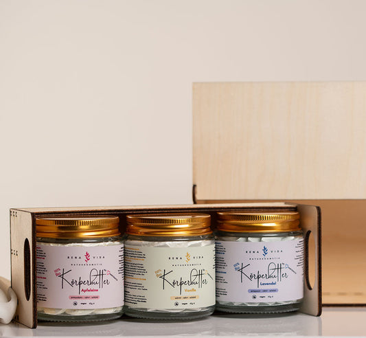 Exklusive Geschenkbox Körperbutter für Lieblingsmenschen