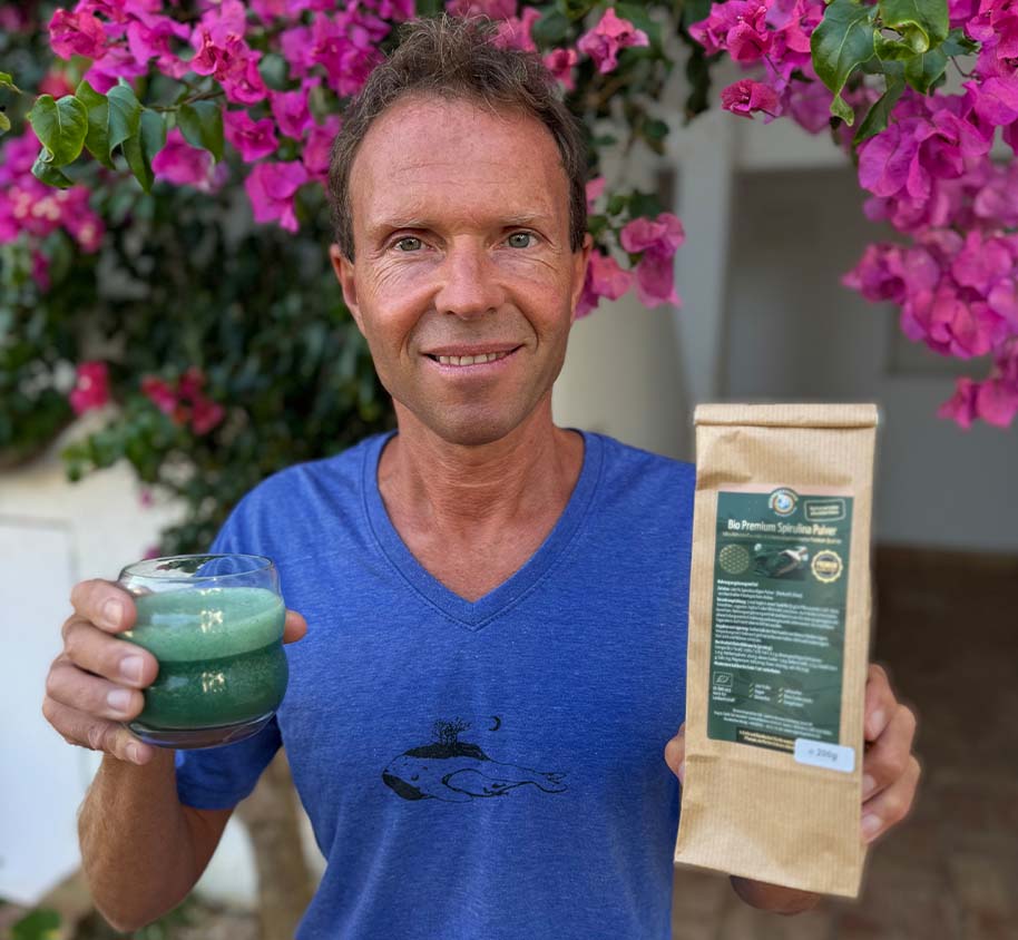 Bio Premium Spirulina Pulver, 200 g