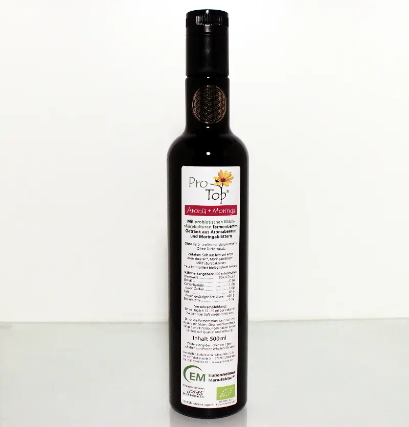 ProTop Aronia + Moringa Bio, 500 ml Image