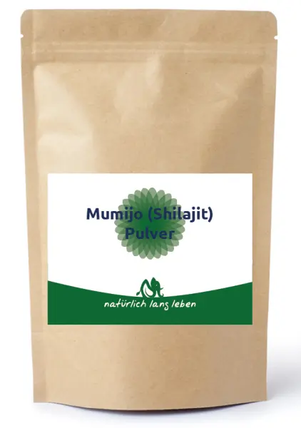 Mumijo (Shilajit) Pulver, 100 g (neue Rezeptur)