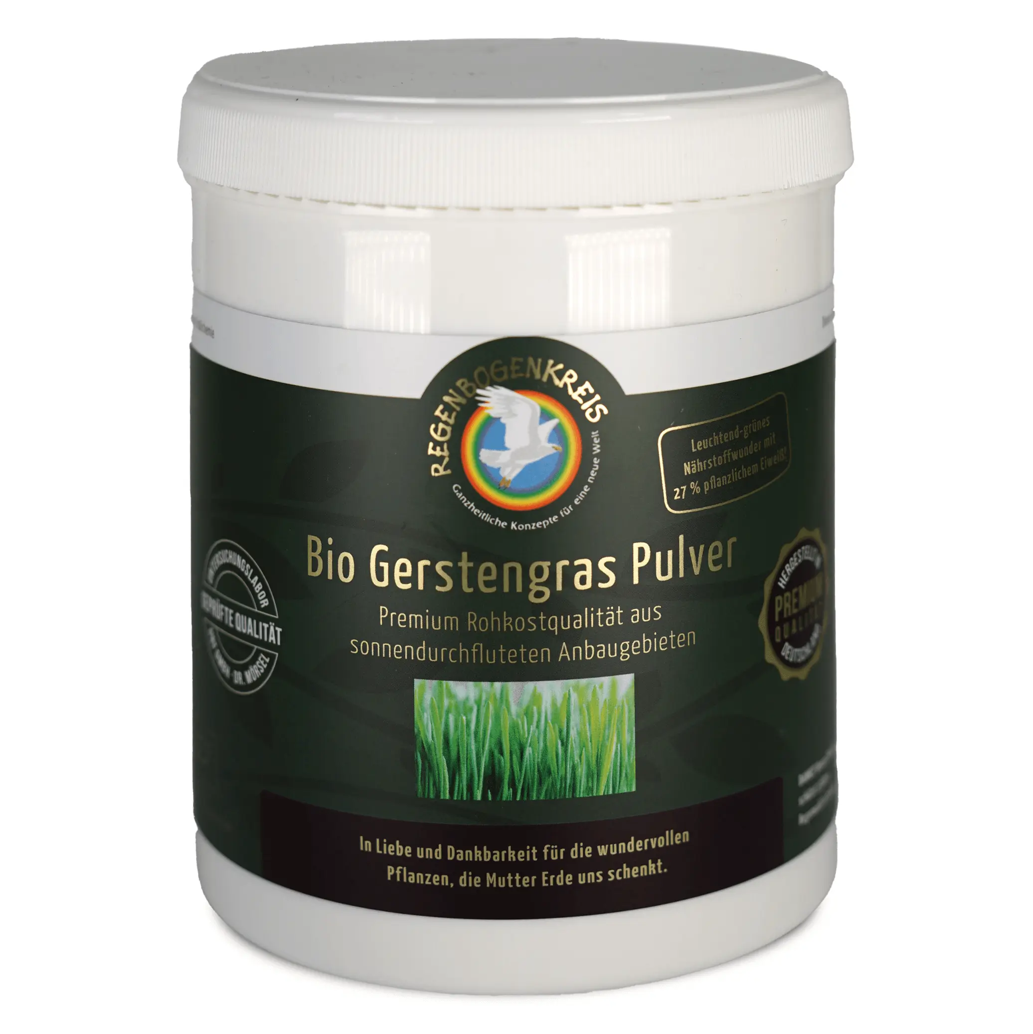 Gerstengras Pulver aus Deutschland, Bio, 250 g Image