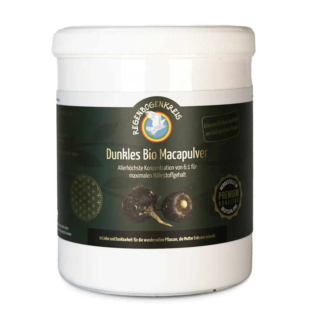 Dunkles Maca Bio, Rohkost, Fair Image
