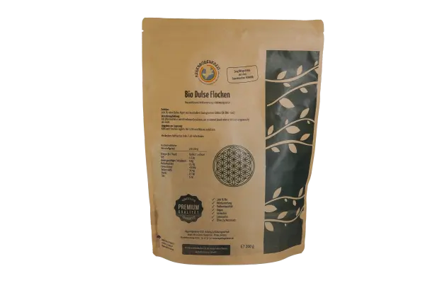 Dulse Flocken, Bio, Wildsammlung, Rohkost, 200 g