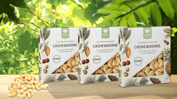 ROH26-17-3 - Cashewkerne Bio - Regenbogenkreis Shop