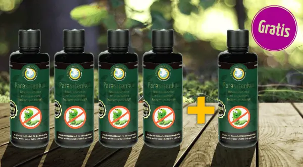 Parasitenkur - Vorteilspaket 4 + 1 gratis