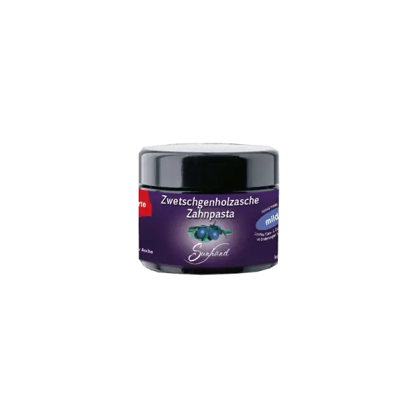 Zwetschgenholzasche-Zahnpasta mild, 30ml