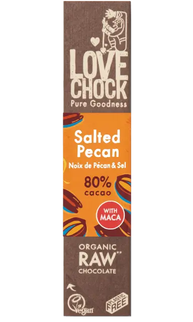 Lovechock Pecan/Meersalz, Bio, Rohkost, 40 g Image