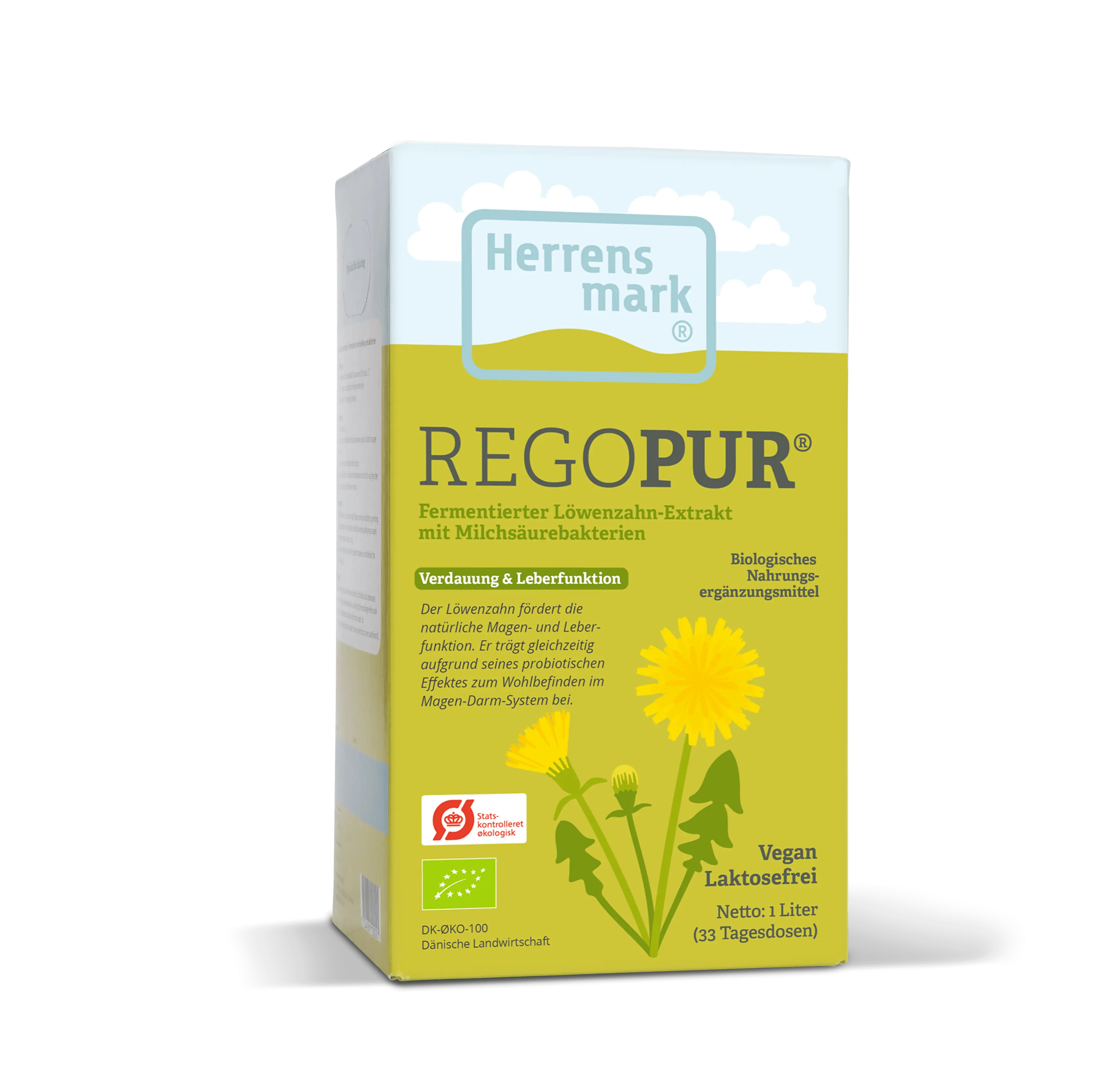 Regopur fermentierter Löwenzahn-Extrakt, Bio, 1 l Image