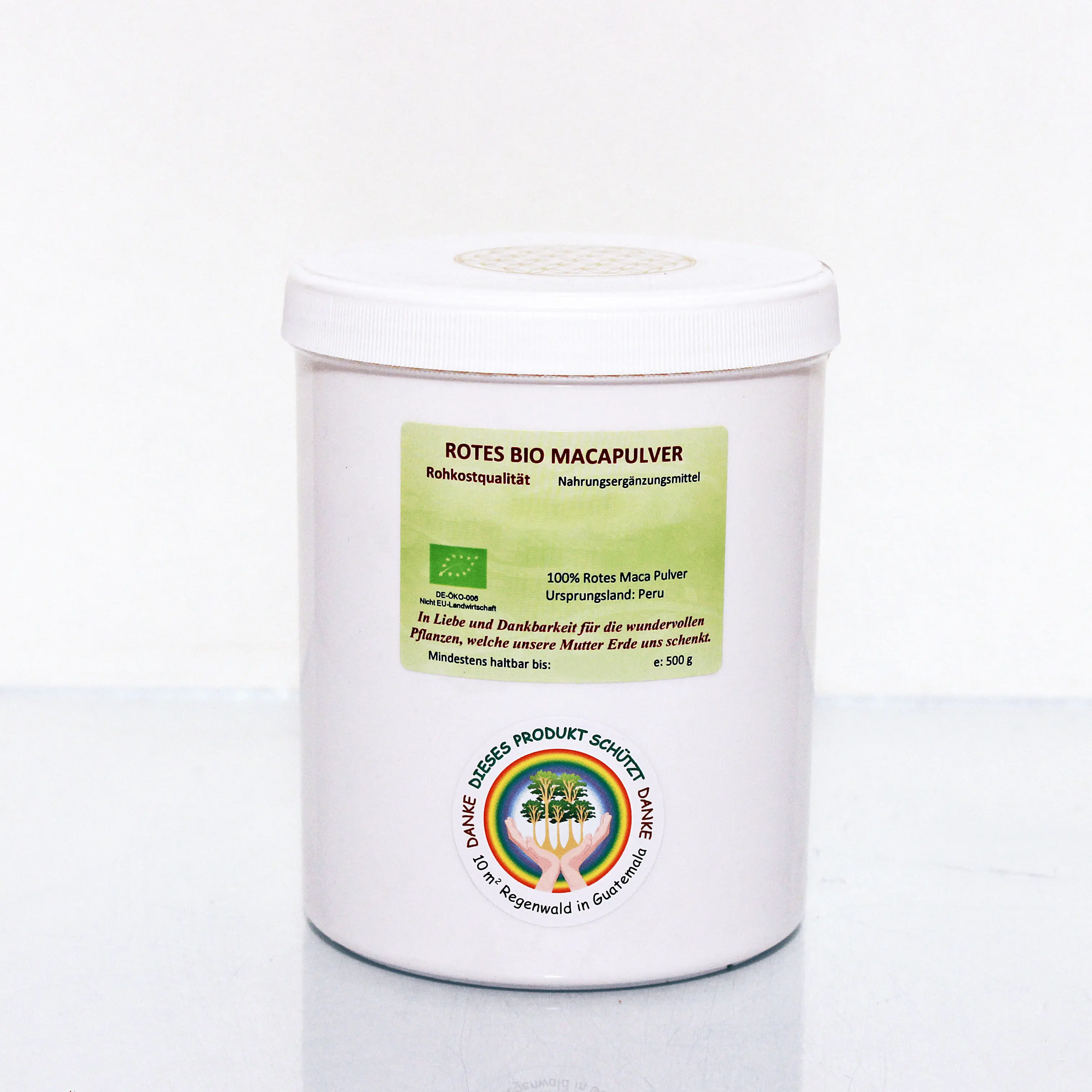 Rotes Maca Pulver Bio, Raw Image
