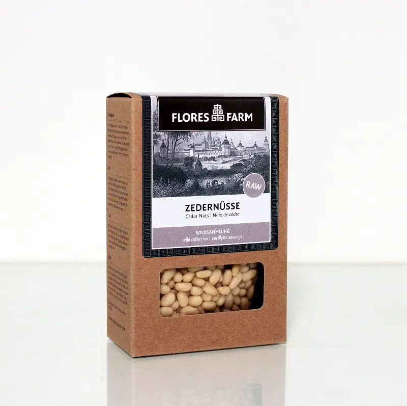 Zedernüsse, Premium Bio, Rohkost, Wildsammlung, Fair 80 g Image