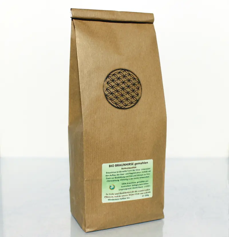 Braunhirse gemahlen Bio, Rohkost 500g Image
