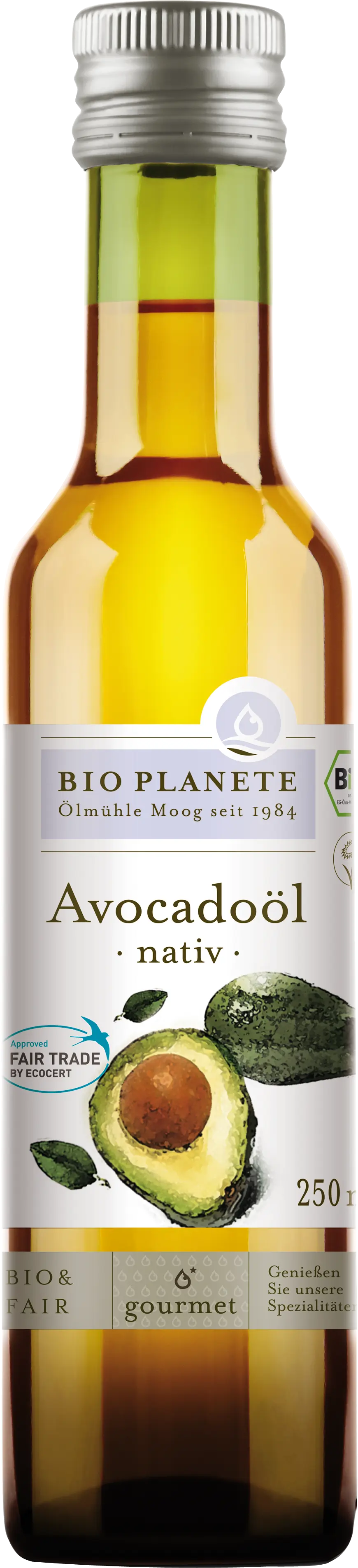 Avocadoöl nativ, Bio, Rohkost, Fair Image