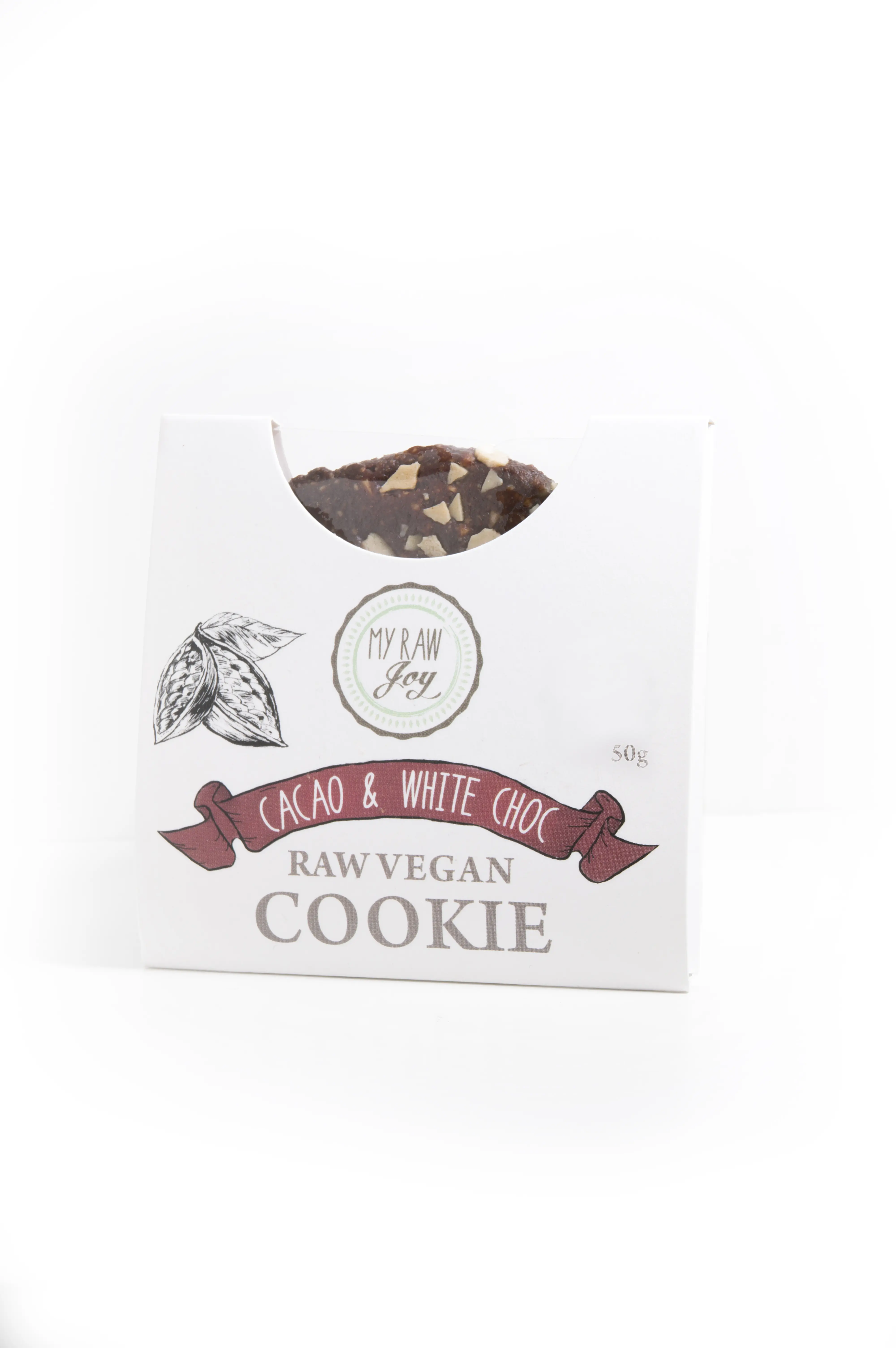 Cookie Kakao-Weiße Schokolade Bio, Rohkost Image