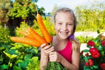 Natur-Defizit-Syndrom, Kinder im Garten