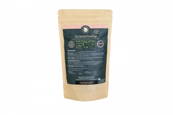 Chlorella Presslinge, Bio, 500 Stück