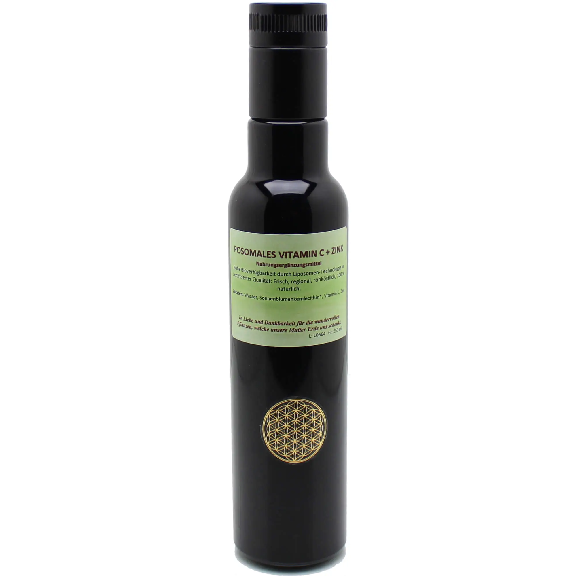 Liposomales Vitamin C + Zink Rohkost, 250 ml Image