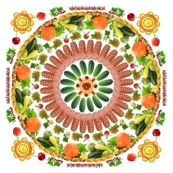 Veganes Mandala