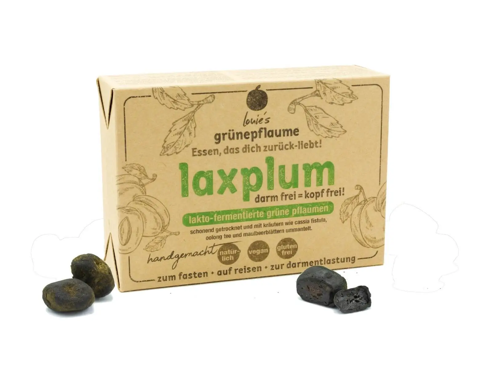 LaxPlums, Fermentierte Pflaumen aus nachhaltigem Anbau, Rohkost Image