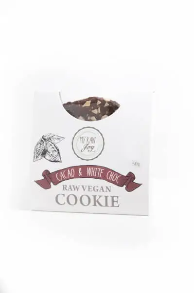 Cookie Kakao-Weiße Schokolade Bio, Rohkost