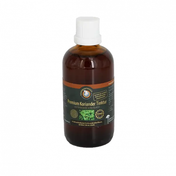 Premium Koriander Tinktur, Bio, 100 ml