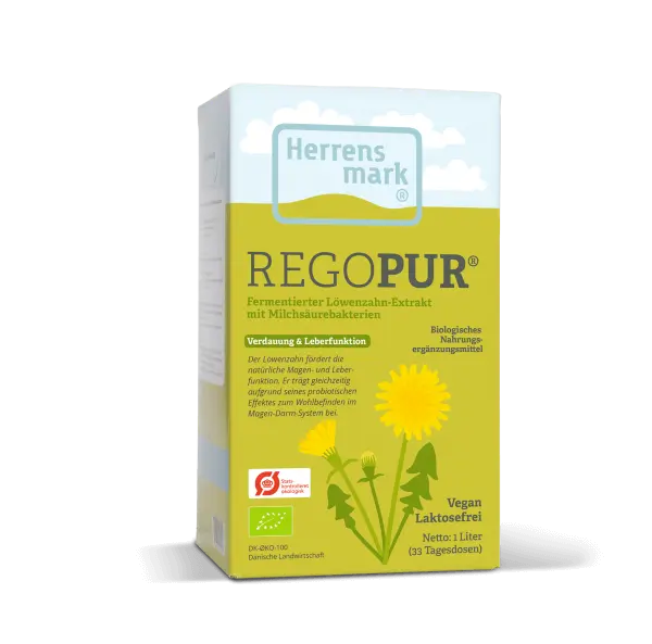 Regopur fermentierter Löwenzahn-Extrakt, Bio, 1 l