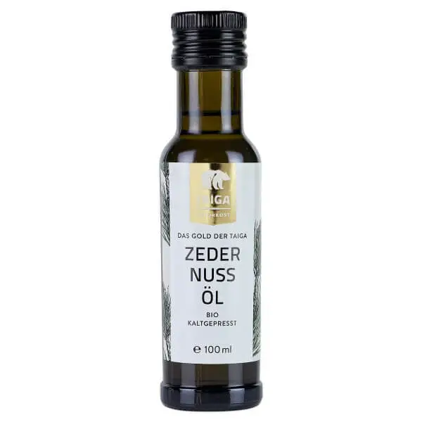 Zedernuss-Öl, Bio, Rohkost 100 ml