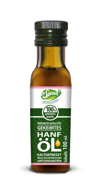 Gekeimtes Hanföl, Bio, Rohkost Image